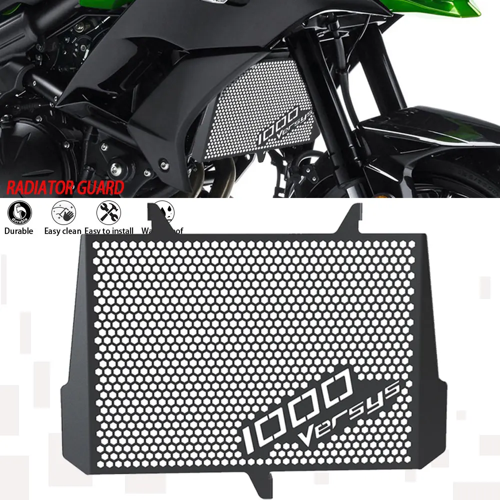 

For KAWASAKI VERSYS 1000 KLZ1000 Motorcycle 2012-2023 2022 2021 VERSYS 1000 SE / SE LT+ Radiator Guard Grille Protection Cover