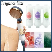 Dechlorination Shower Head Filter Jasmine filter impurities Lavender Shower Scented Anti-scaling Water Softener 2