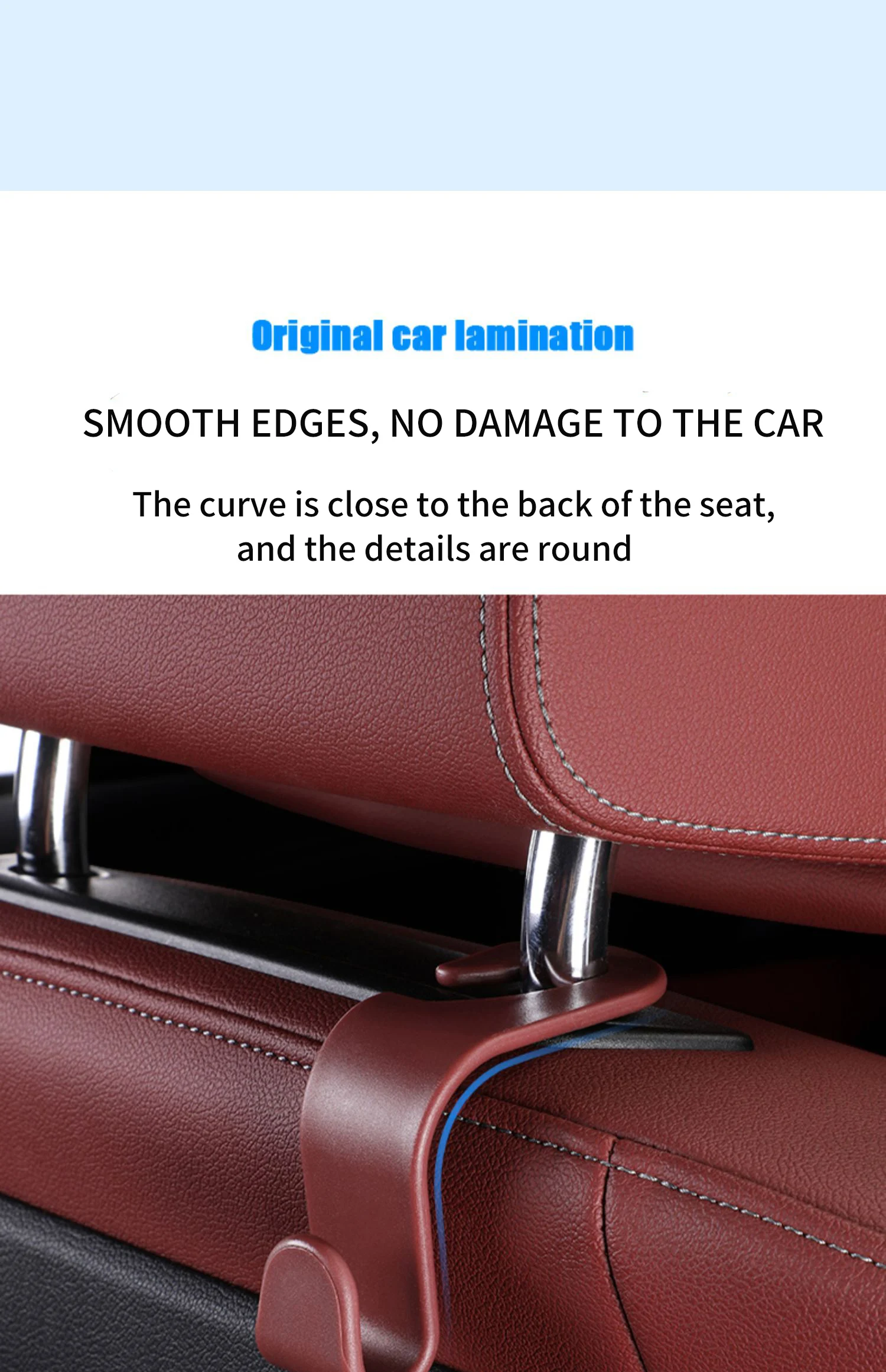 4pcs Seat back hook For BMW series 10 f11 f30 f31 f34 X1 X3 X4 X5 G10 G20 G30 G0
