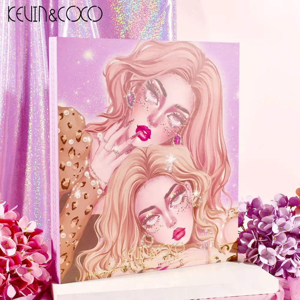 Professional Cosmetics Makeup Highlighter Blush Eyeshadow Palette Eye Shadow Set Makeup Gift