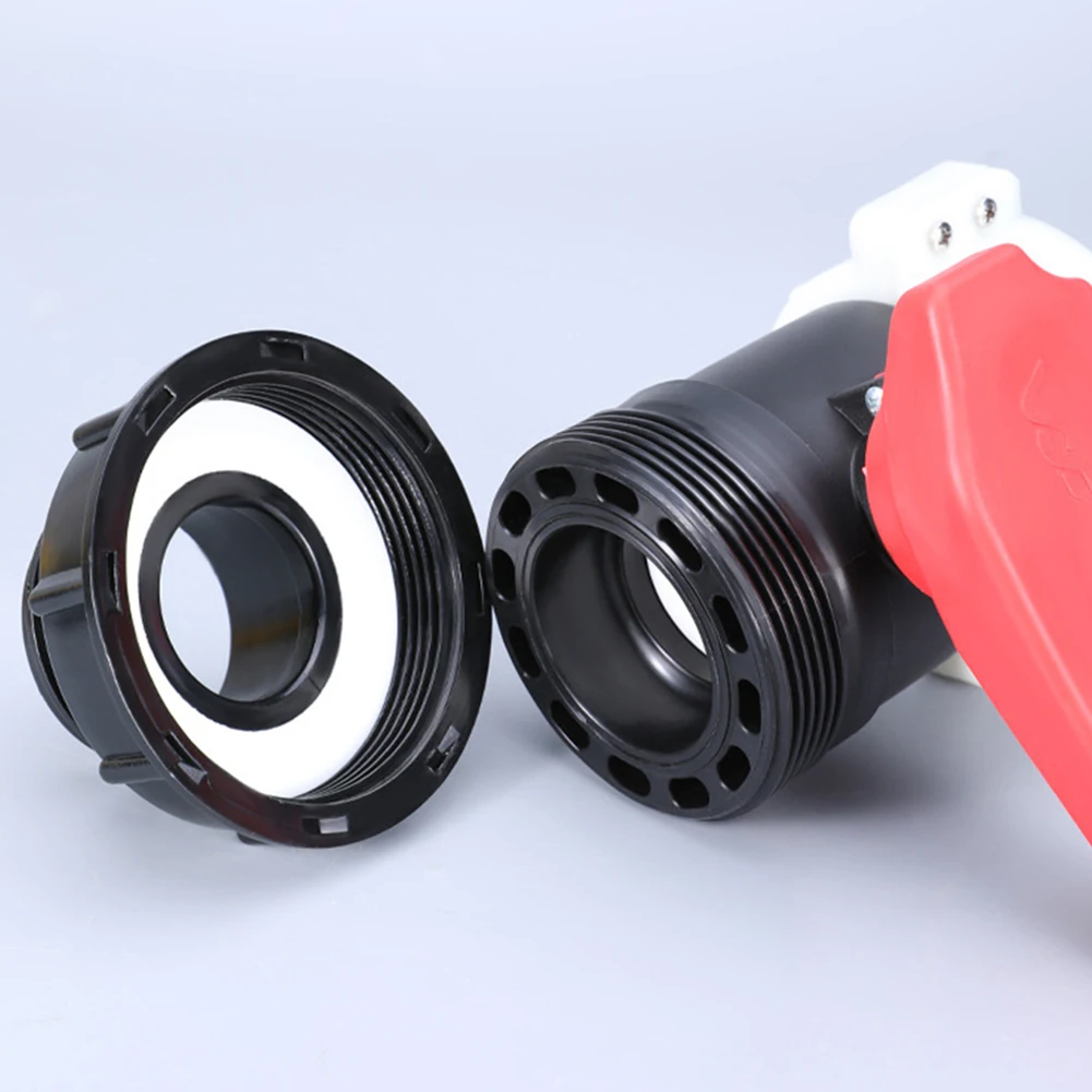 

Connector IBC Adapter 80mm Black IBC Adapter IBC Tank Connector Plastic S60x6（60mm) Adapter For IBC Containers