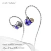 Astrotec Lyra Clover/Limited Flagship Flat Headset Hifi Wired Earphone Flat Head Plug Earburd Metal Music Headphones 1