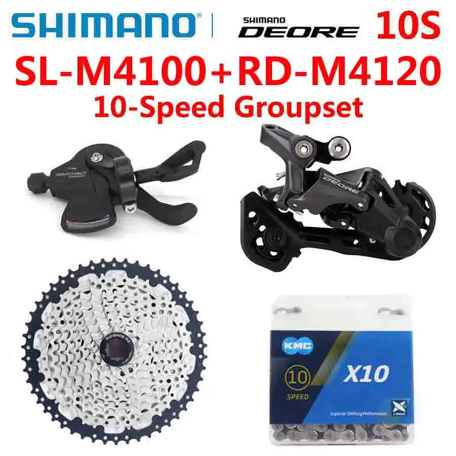 Shimano deore-10 s m4100自転車セット,shimano deore m4100 