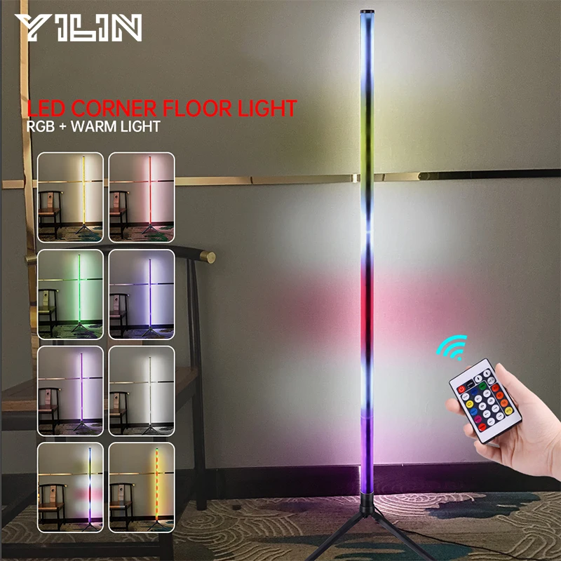 Lampada Da Terra Led Telecomando - Lampada da Terra a LED Dimmerabile con Telecomando, : Lampade Terra : Lampada A Stelo Da Terra : Lampada Led Soggiorno Da Terra