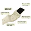 10PCS Washable Male Dog Diaper Reusable Pet Sanitary Panties Nappy Belly Band Wrap Diapers Absorbent Leak Proof Pee Pant For Dog 4