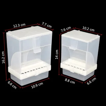 1 Pc Bird Automatic Feeder Parrot Splash Proof Removable Container Bird Cage Bird Feeder Starling Tiger Skin Peony Accessories - Image 2