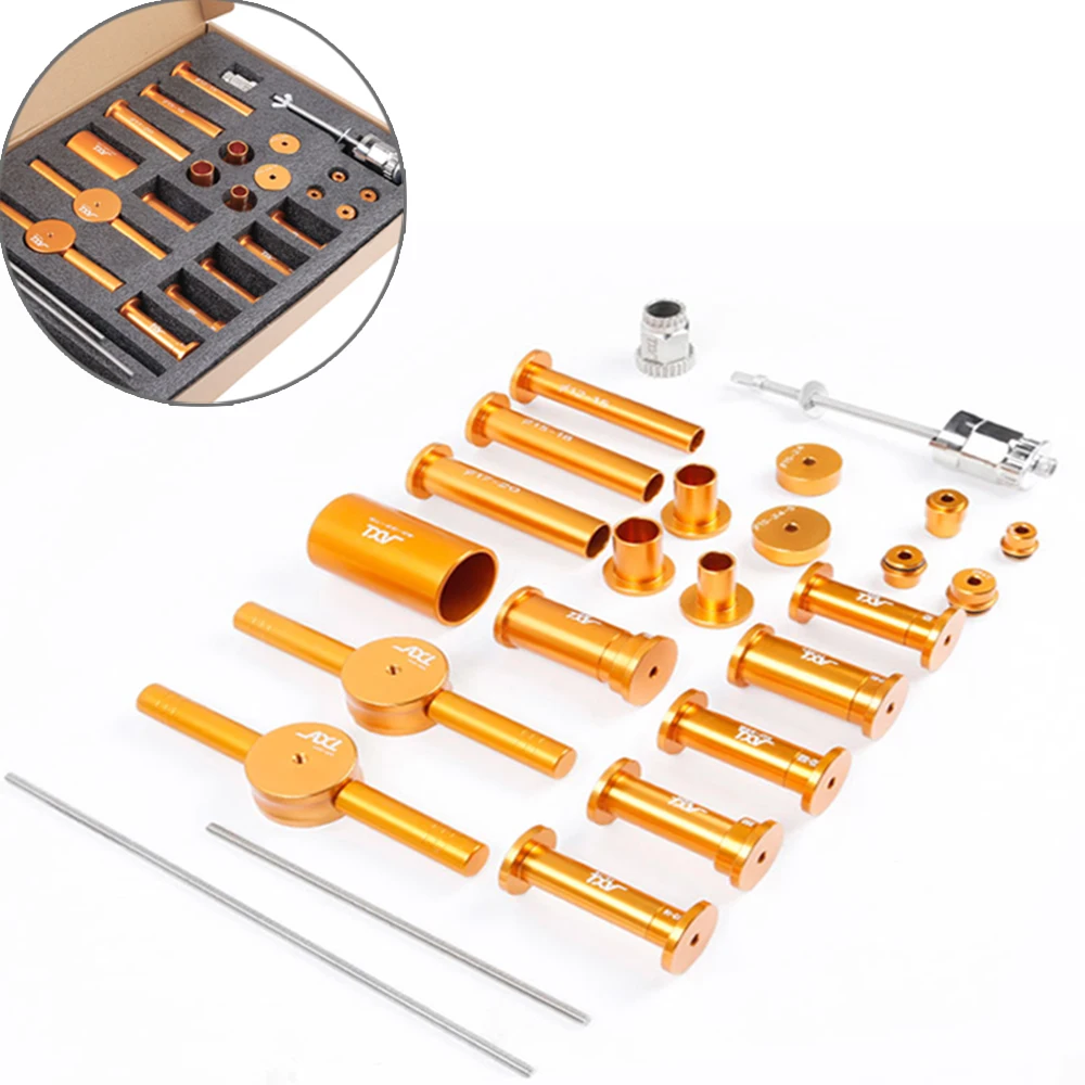 Bicycle Extractor Bearings Installation Removal Tool Kit Wheels/Hub