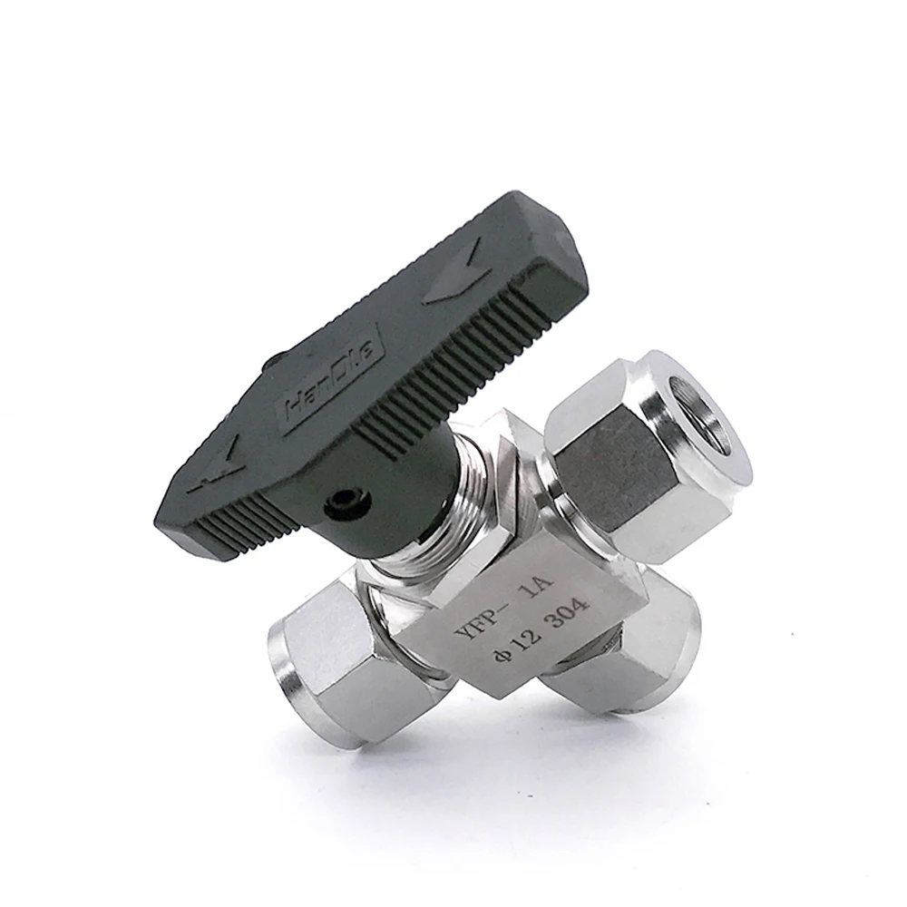 fit od tubo de valvula esfera tee compressao inoxidavel gas agua oleo psi 04