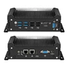 12th Gen Intel Core i5-1235U Fanless Industrial Mini PC 2x Gigabit LAN 2x COM RS232 8x USB Support WiFi 4G SIM LTE Windows Linux 1