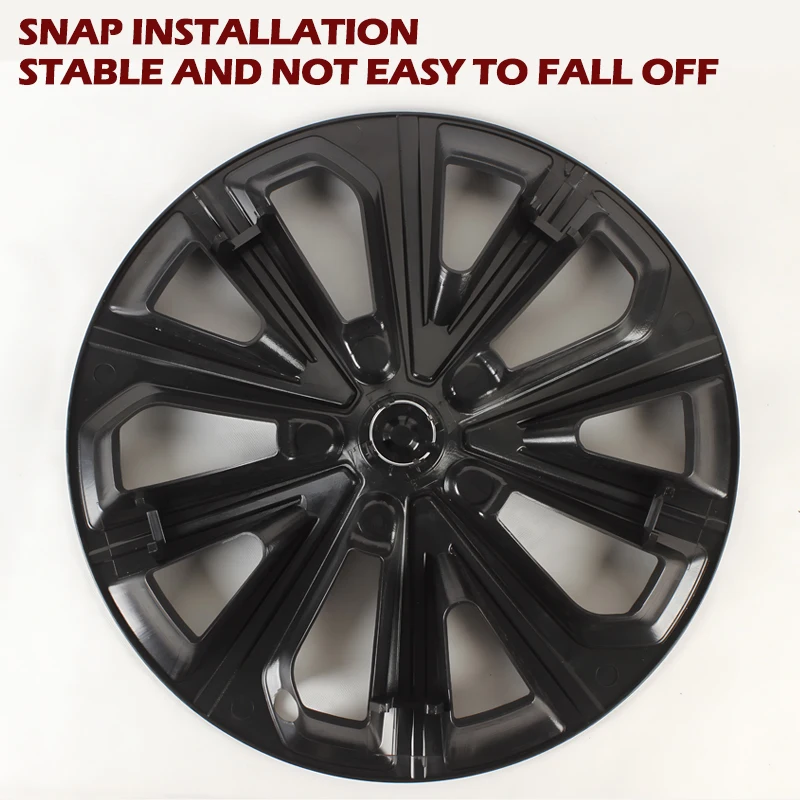 테슬라 모델 3 교체용 허브 캡, 휠 커버, 자동차 허브 캡, 풀 림 커버, 2018 2023 휠 캡, 18 인치, 4 개