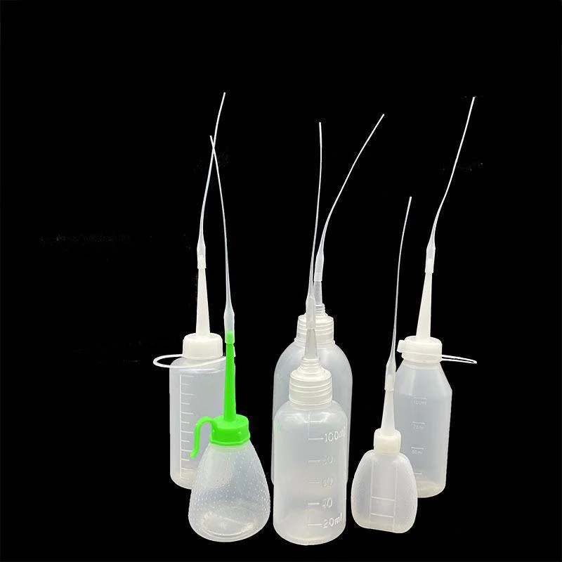 Glue Micro-Tips 50PCS/pack Plastic Glue Bottle Tips Extender Precision Applicator Dropping Tube Nozzle Crafting Lab