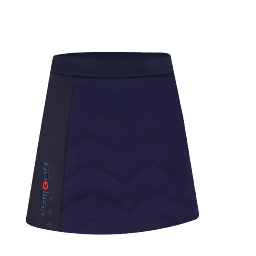PGM Ladies Autumn and Winter Skirts Golf Ladies A-line Skirts Thickened Warm Sports new