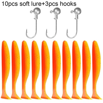 Soft Worm Jig Lure Kit 9