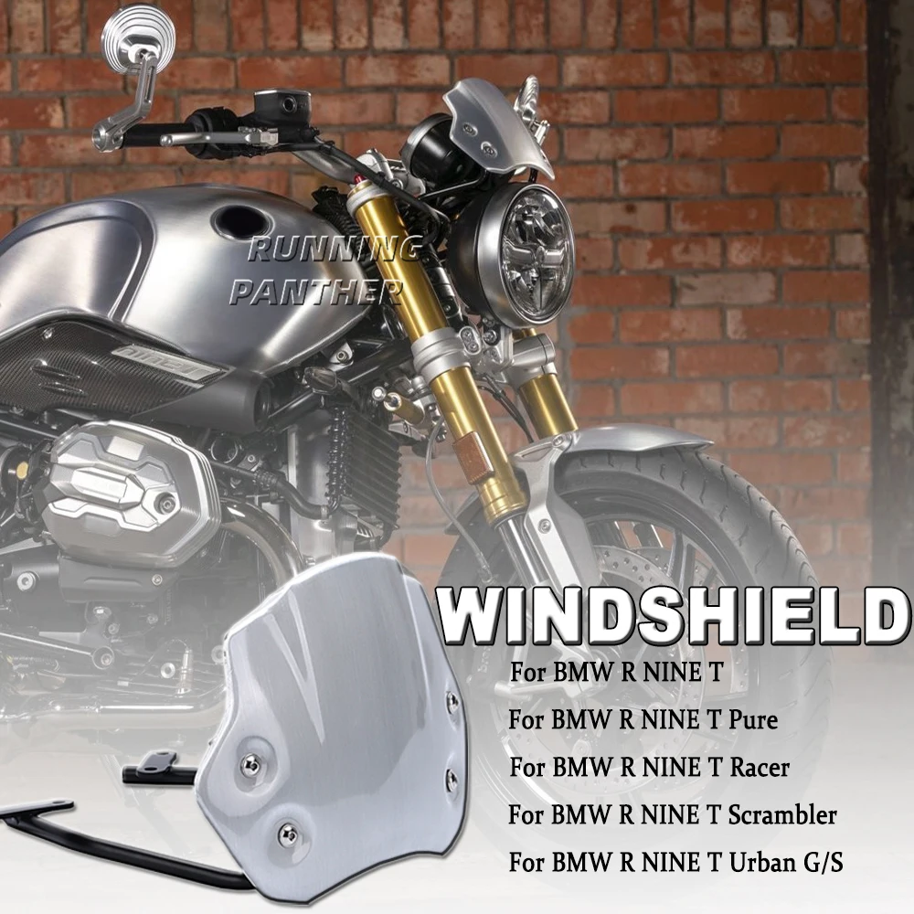 

Спортивный ветровой экран для мотоцикла R NINE T, ветровой козырек, ветрозащитный экран для BMW R9T RNINET R NineT Pure Racer