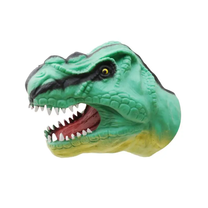 

Dinosaur Hand Puppet Simulation Animal Head Gloves Cute Animal Hand Gloves For Party Favor Teaching Props Story Telling