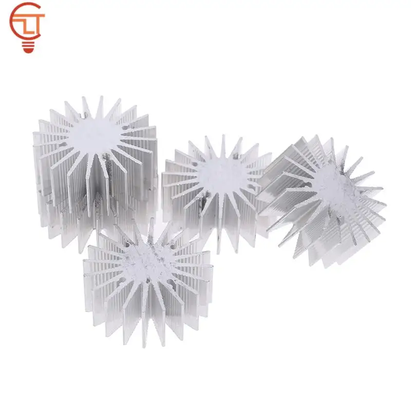 5PCS LED Heatsink Radiator Aluminum 1W 3W Heat Sink Radiator Household Lamp Replaceable 36mmX15mm aluminum heat sink