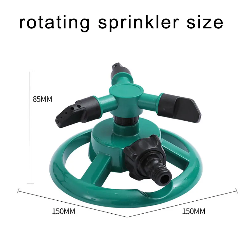 Garden Sprinkler Plants Irrigation Kits Plant Waterer Irrigation Sprinklers Garden Irrigation Nozzle Garden Sprayer Nozzles Garden 360 Degree Rotating Automatic Sprinkler Nozzle Lawn Watering Spray Cooling Tool Plant Yard Irrigation Water Sprayer