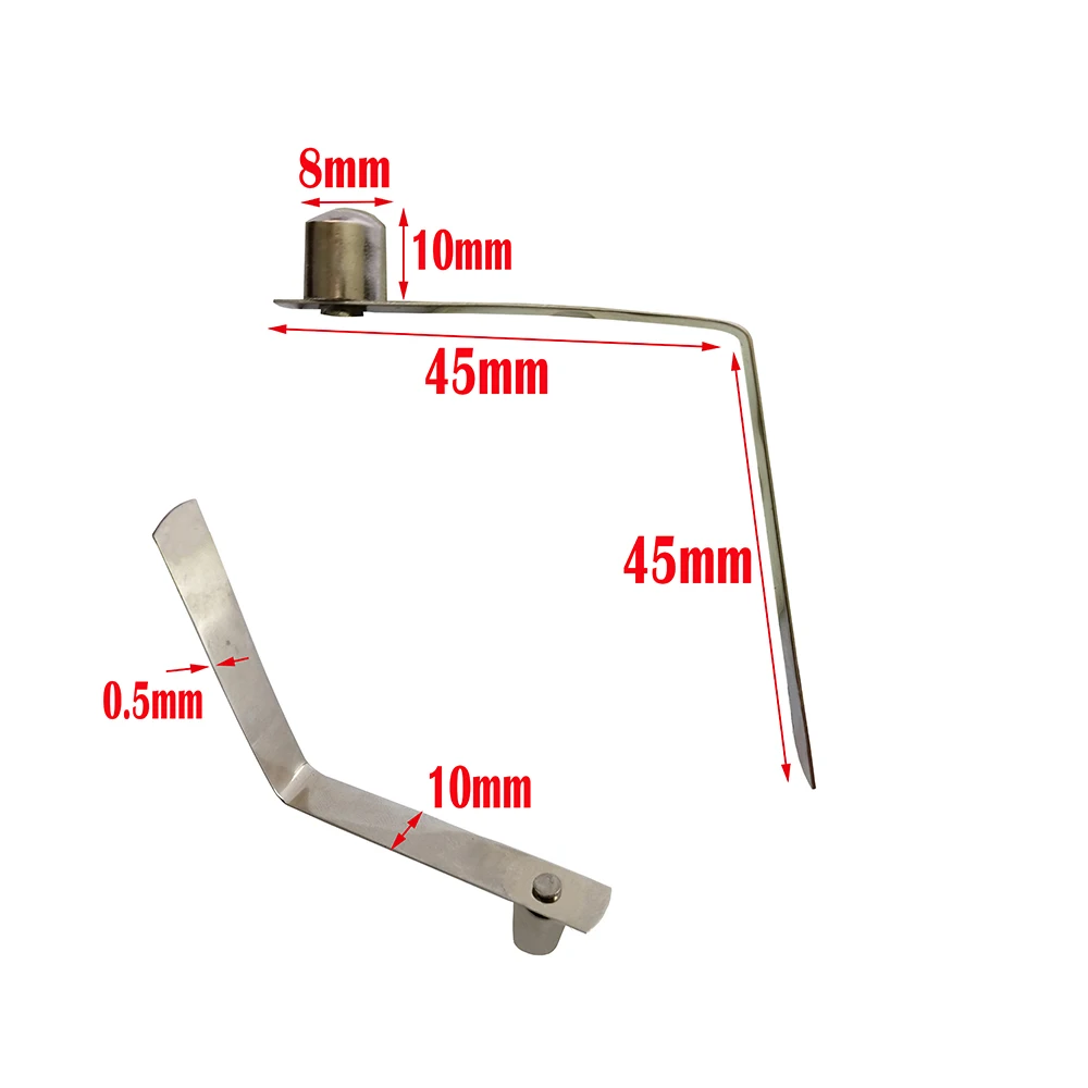 CLIPOT TRIANGULAIRE INOX 12CM - Fish In Golfe CLIPOT TRIANGULAIRE INOX 12CM - Fish In Golfe