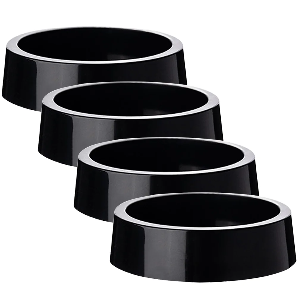 

4 Pcs Table Anti-Skid Wheel Chair Leg Covers Furniture Caster Cups Protectors Boots Floor Rubber Caps Office Desk Accessories