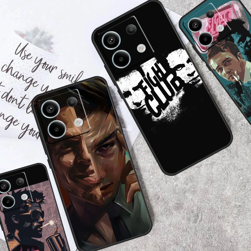 Fight Club Case Per Redmi Note 13 Pro 9 10 11 12 Pro Plus 9S 10S 11S 12S Cover Per Redmi 12C 10C 13C