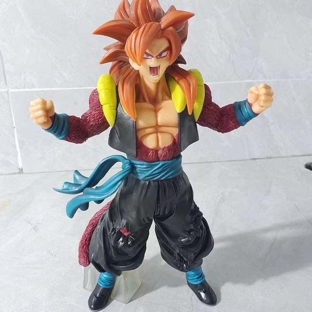 25cm Anime Dragon Ball Figure SUPER DRAGONBALL HEROES 4th MISSION Super  Saiyan Gogeta Figurine PVC Collection Model Toys Gifts