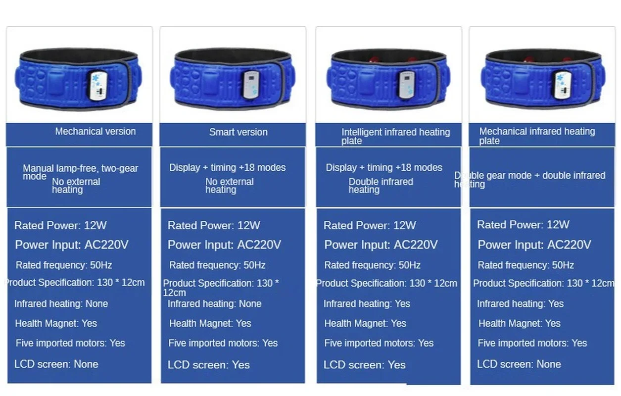 Slimming Belt Massage Electric Vibrating 8 Motors X8 X7 Waist Exercise Leg Belly Fat Burning Abdomen Massager For Body Building For Muscle Stimulator Abdominal Muscle Stimulator