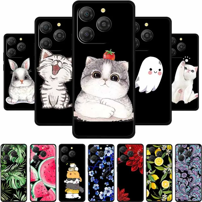 Cartoon Soft TPU Silicone Back Cover for Blackview Shark 9 - 6.67