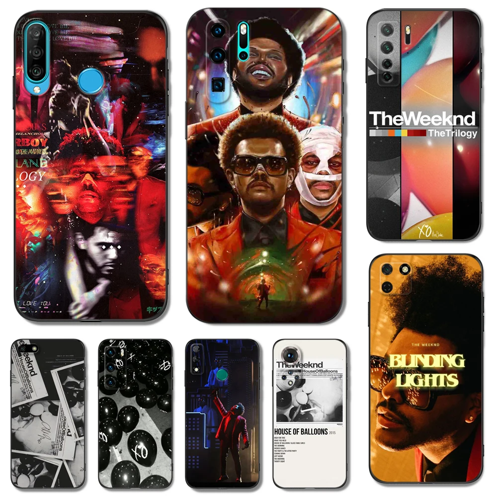 Custodia In Tpu Nero Per Huawei Y9S Y6S Y8S Y5P Y7P Y8P Y7 Y5 Lite Prime 2018 Y6 2019 Cover The Weeknd House Of Balloons