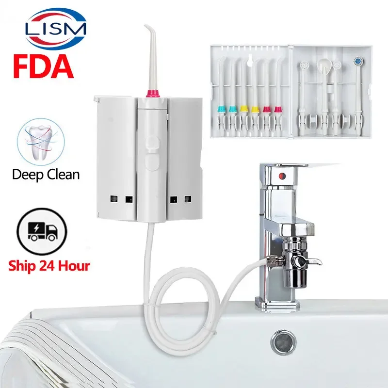 LISM Faucet Oral Irrigator Replacement Nozzles Family Dental Water Flosser Jet Teeth SPA Whitening Cleaner Power Water Pressure