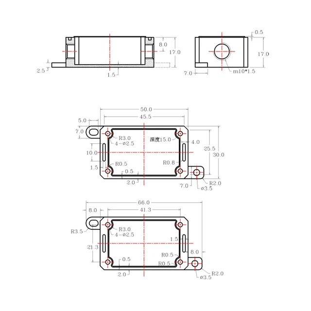 Ip68 Mini Műanyag Csomópont Doboz Kültéri Pc Láng Késleltetett Lezárt Vízálló Elektromos Védelem - Image 2