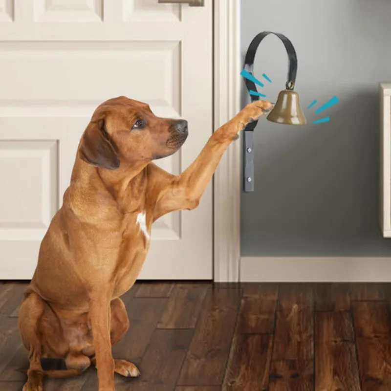 Doorbell Pet Hanging Gate Bell Dog Toy for Puppy Potty Training Interactive Toys Dog Educational Toys Pet Supplies