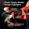 USB Rechargeable Plastic Welding Machine,Cordless Straight Welding Gun,Household Portable Car Bumper Plastic Repair Welding Tool 3