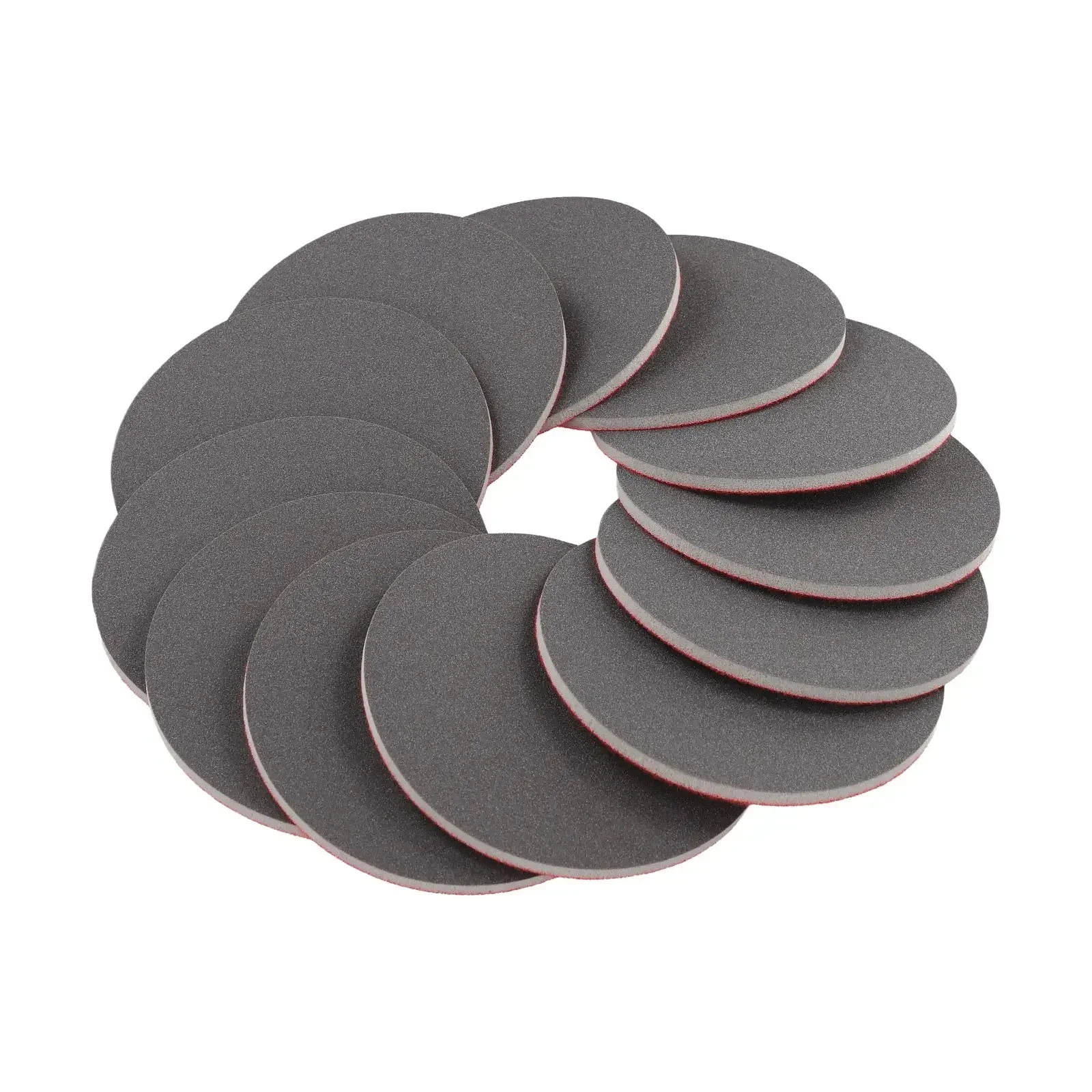 Bowling Sanding Pads 12/24 Pieces Resurfacing Polishing Kit Bowling Cleaner Portable 5 Inch Paper Sponge Sander Block