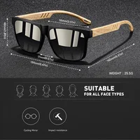 Mode Vintage carré cadre carré lunettes de soleil hommes femmes pêche conduite homme marque de luxe concepteur lunettes de soleil UV400 lunettes 6