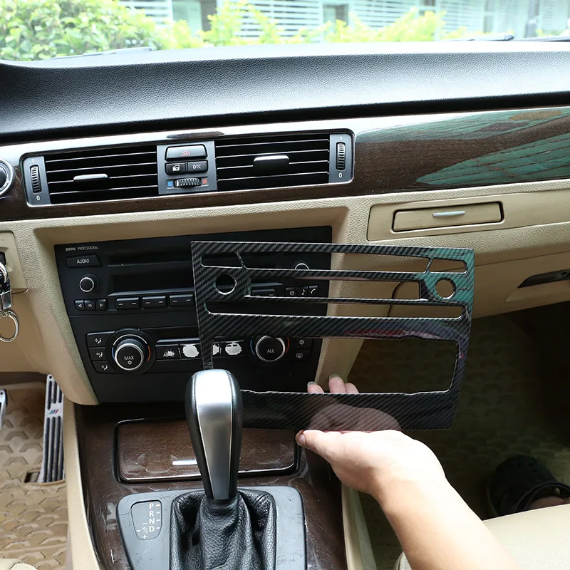 

Для BMW E90 E90 E91 Автомобильная фоторегулировка громкости CD панель громкости Ручка Чехлы наклейки автомобильные аксессуары