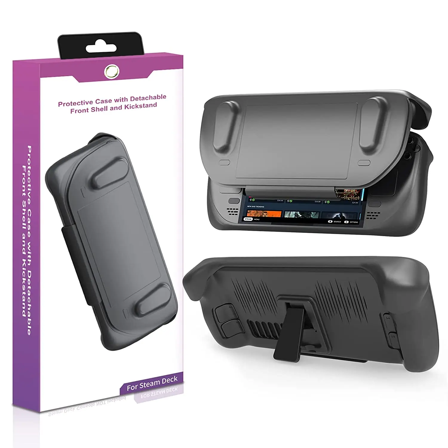 Skin For Steam Deck Case Custodia Protettiva Per Armatura Robusta Custodia In Tpu Progettata Con Protezione Antigraffio Per Assorbimento Steam Deck