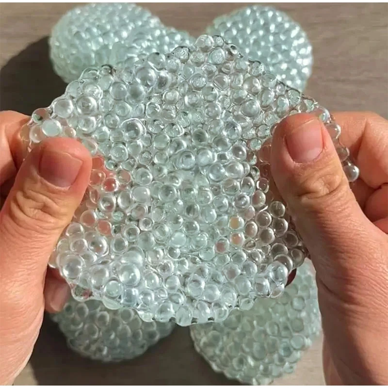 Neue Stil Glas Perle Handgemachte Ball Spielzeug Druckentlastung Ball Spielzeug DIY Hohe Schönheit Stressabbau Kneifen Spielzeug Squeeze Spielzeug Geschenke – Detail 4