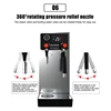 Steam Frother Teapresso Machine Automatic Milk Tea Shop Water Boiler/milk Foam Machine Commercial 3