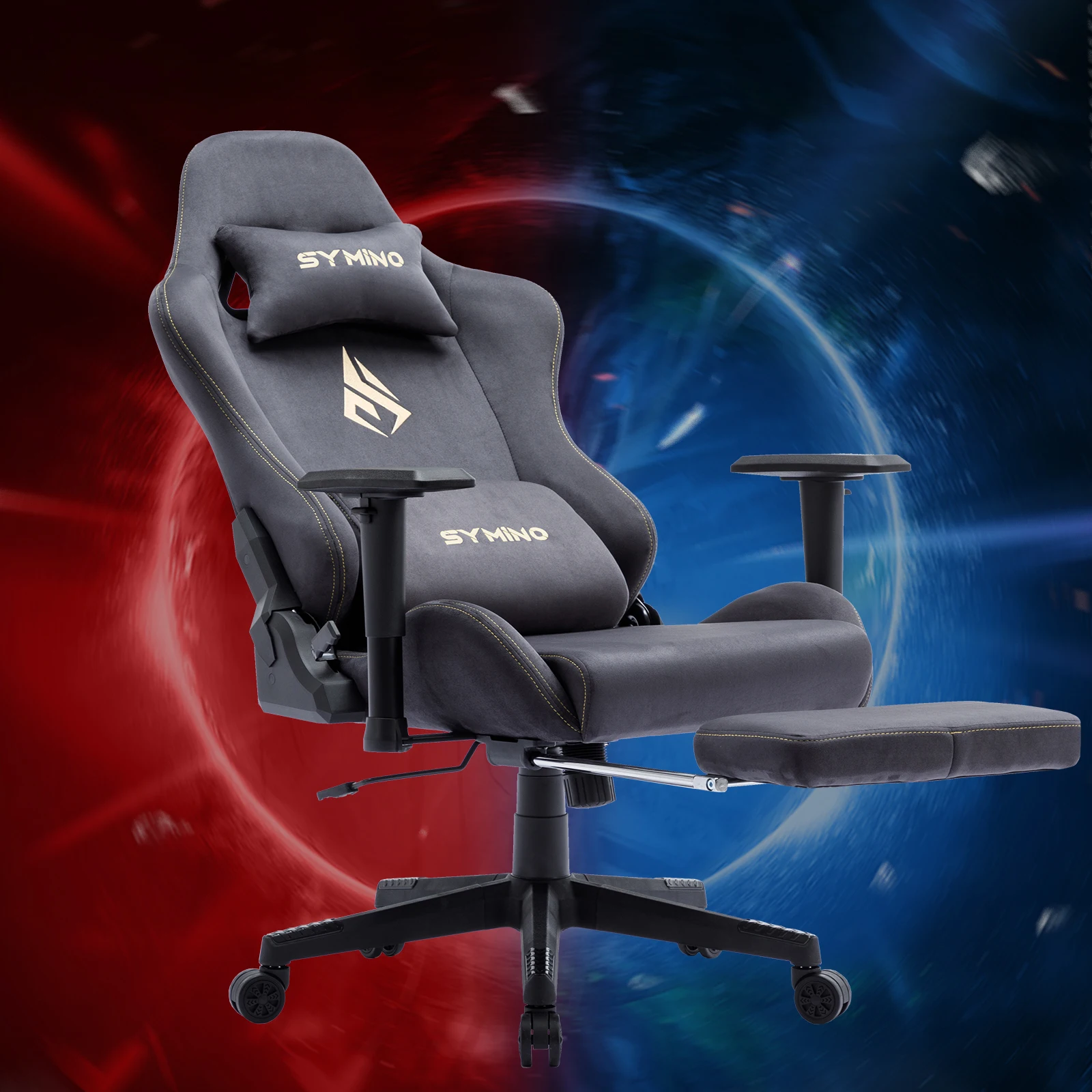 Fotel gamingowy Symino z EU za $148.48 / ~583zł