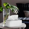 Creative Drawable Lid Tissue Box Lightweight Home Napkin Container Tissue Case For Storage ganizer Pp Material Black Bins Holder 2