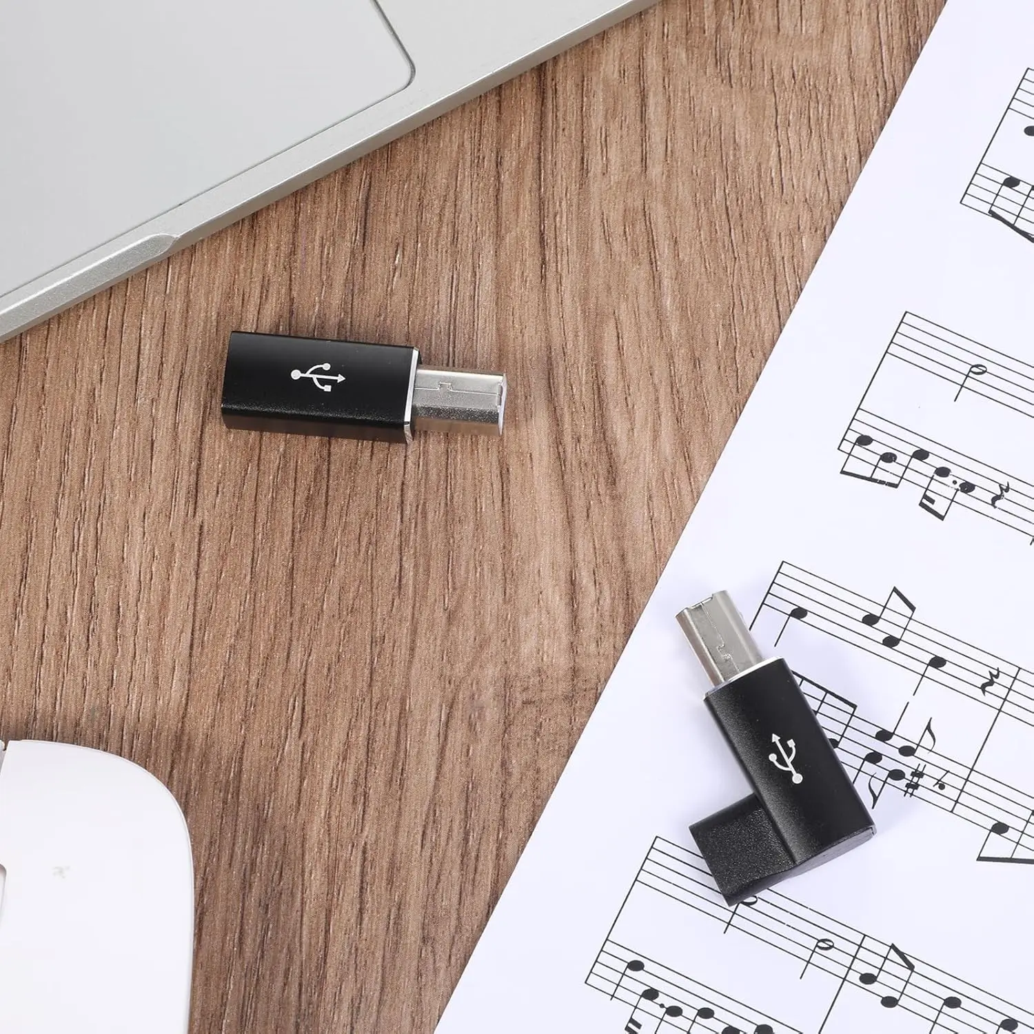 MIDI Printer Adapter USB Type C to Type B Male, suitable for printers, hard drive docks, fax machines, scanners, pia