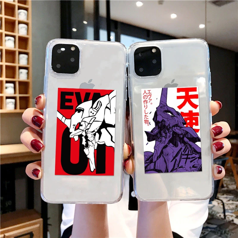 Anime Evangelion Eva 01 Test Type Phone Case For Iphone 14 13 12 11 Pro Promax X Xs Xr Max 8 Plus Shockproof Cover Soft Shell Aliexpress