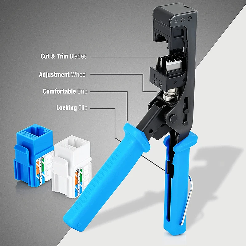 

O50 Network Module Wire Cutter RJ45 Module Frame Wire Cutter Tool Termination For 4-Pair UTP Jacks （Suitable for 90°