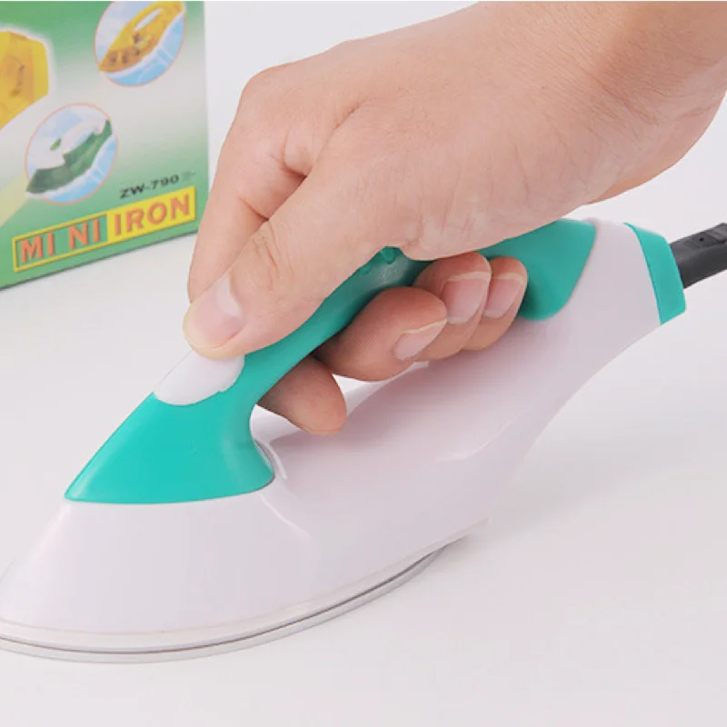 Mini Electric Iron Handheld Multi Functional Steam Irons for Ironing Clothes Travel Portable Home Travelling Steamer Small