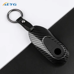 Sleek Carbon Fiber Car Key Cover - Premium Accessories (Carbon Set 2)