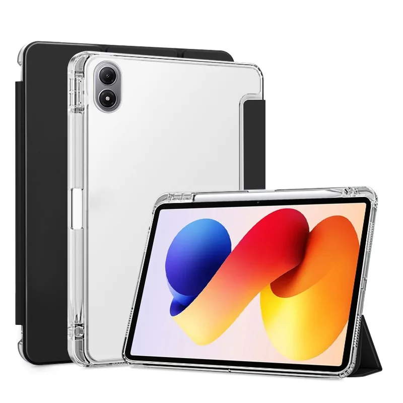 Magnetic Flip Stand Smart Tablet Cover with Pen Slot - 12.1 Inch