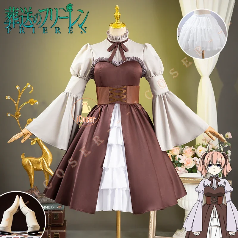 Anime Medieval Commoner Clothing Girl Medieval Dress Vector