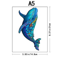 Exquisite Maternal Love Wooden Puzzle - Unique High-Quality Design (K125-A5)