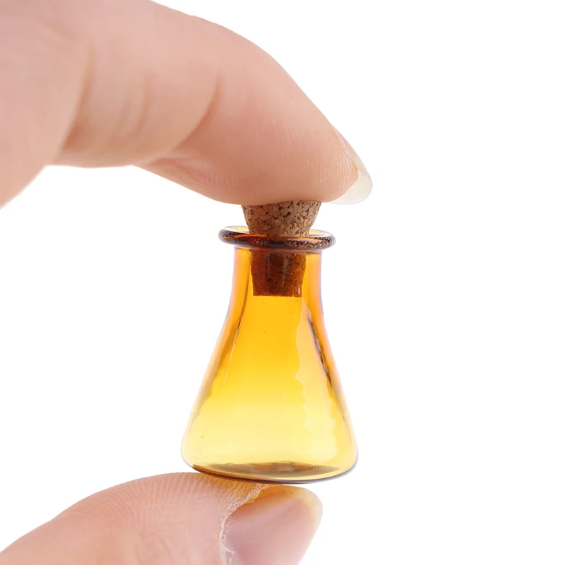 2-Piece Miniature Glass Wishing Bottles & Storage Jars Set