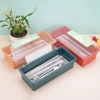 1Pcs Chopsticks Case Chopsticks with Lid  Drain Storage Box Dishwasher Basket Tableware Storage Organizer Cutlery Organizer New 1